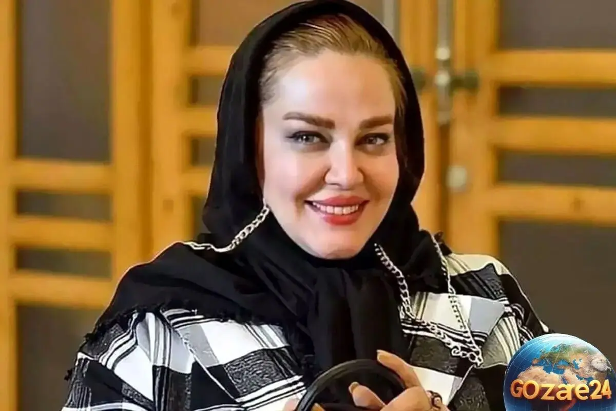 بهاره رهنما در سفر لاکچری به دبی مقابل برج خلیفه در هوای سوزان تابستانی