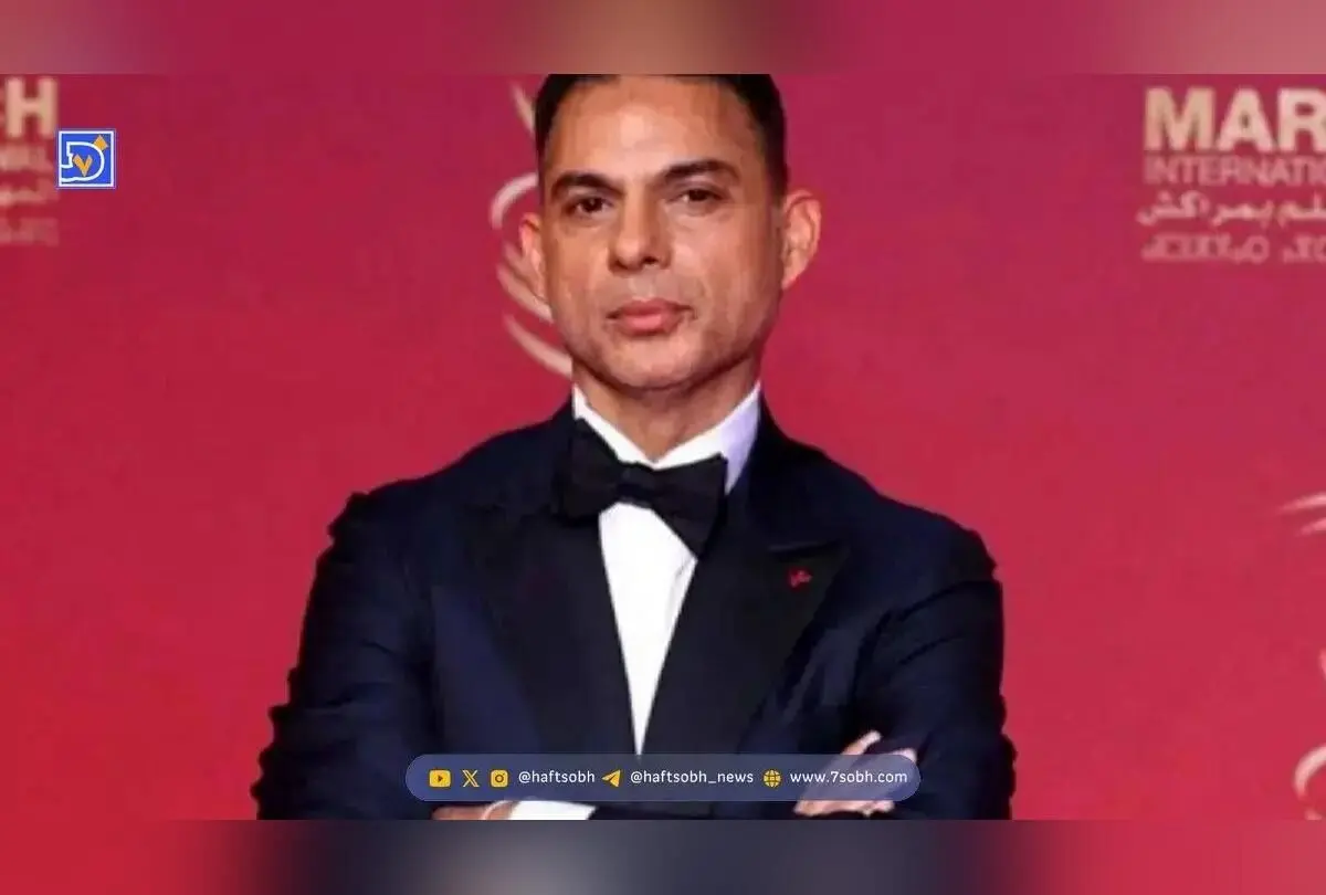 استایل بی‌نظیر پیمان معادی و همسرش در جشنواره مراکش؛ هماهنگی کامل در لباس‌های رسمی روی فرش قرمز