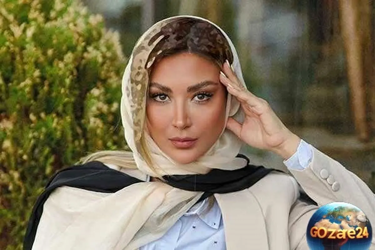 تصویری از میز پر از پیشغذاهای رنگارنگ و مفصل مینا مختاری در مهمانی شبانه در رستوران لاکچری با حضور بهرام رادان