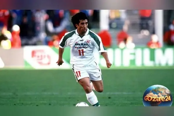 لحظه خاطره‌انگیز گل خداداد عزیزی در بازی ایران و استرالیا با گزارش جواد خیابانی | ویدئو قدیمی و نوستالژیک