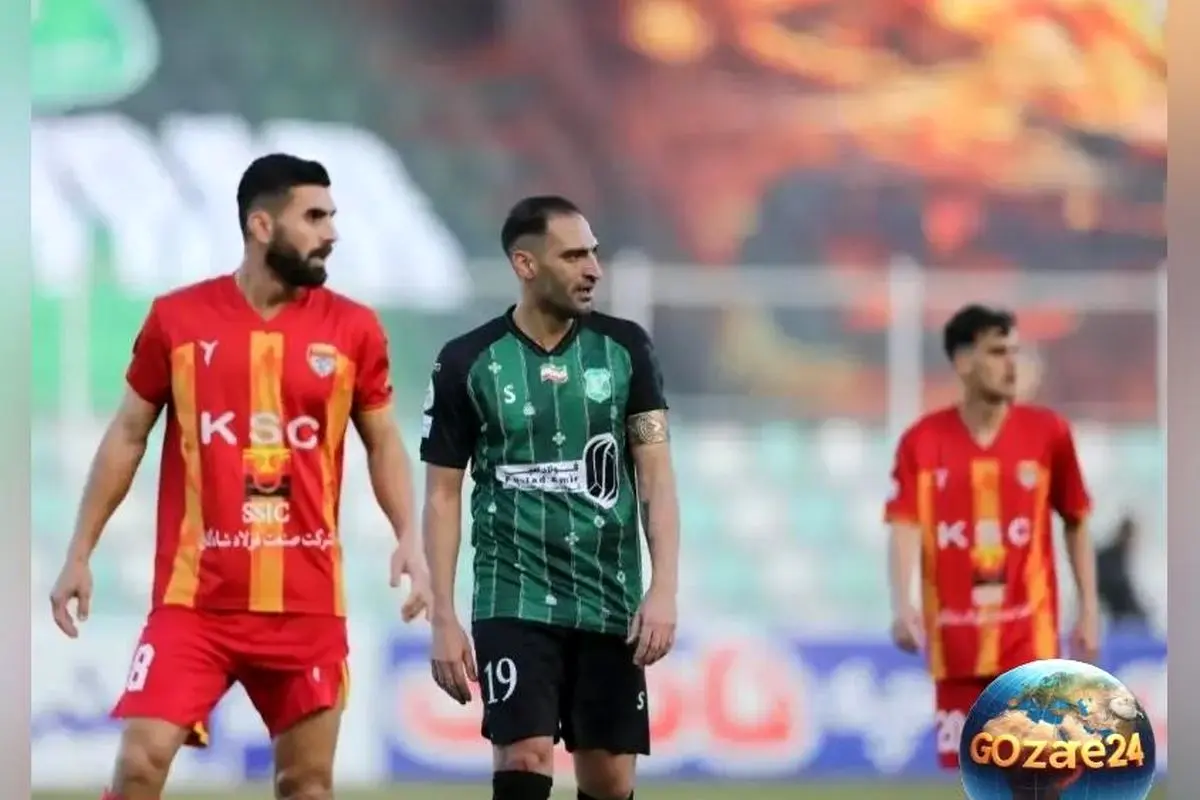 خلاصه بازی هیجان‌انگیز و پرگل خیبر و فولاد؛ تساوی ۲-۲ در دیداری جذاب و بدون برنده