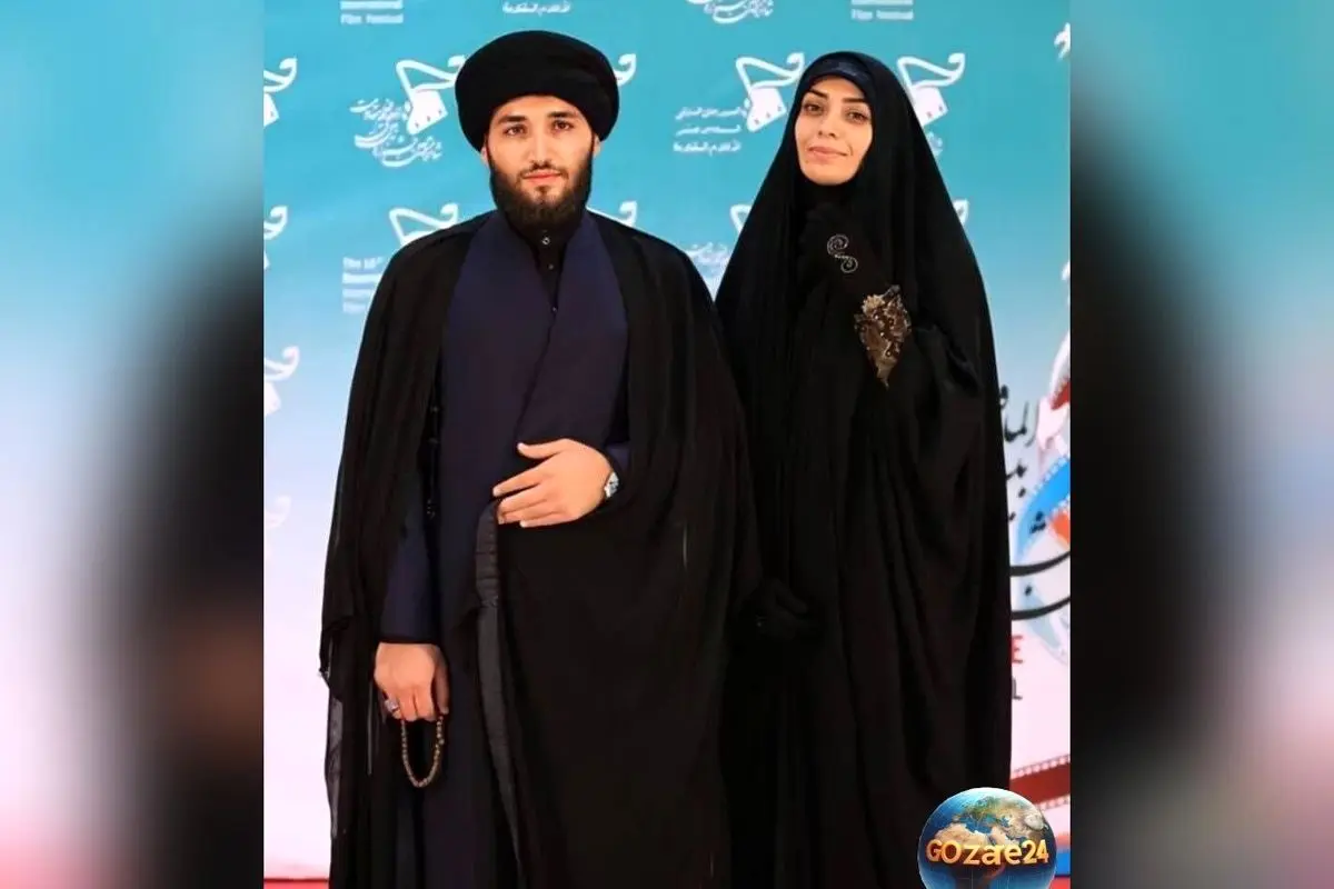 عکس جدید الهام چرخنده و همسرش بدون لباس روحانیت | رازهای دیده نشده در کنار همسر روحانی اش