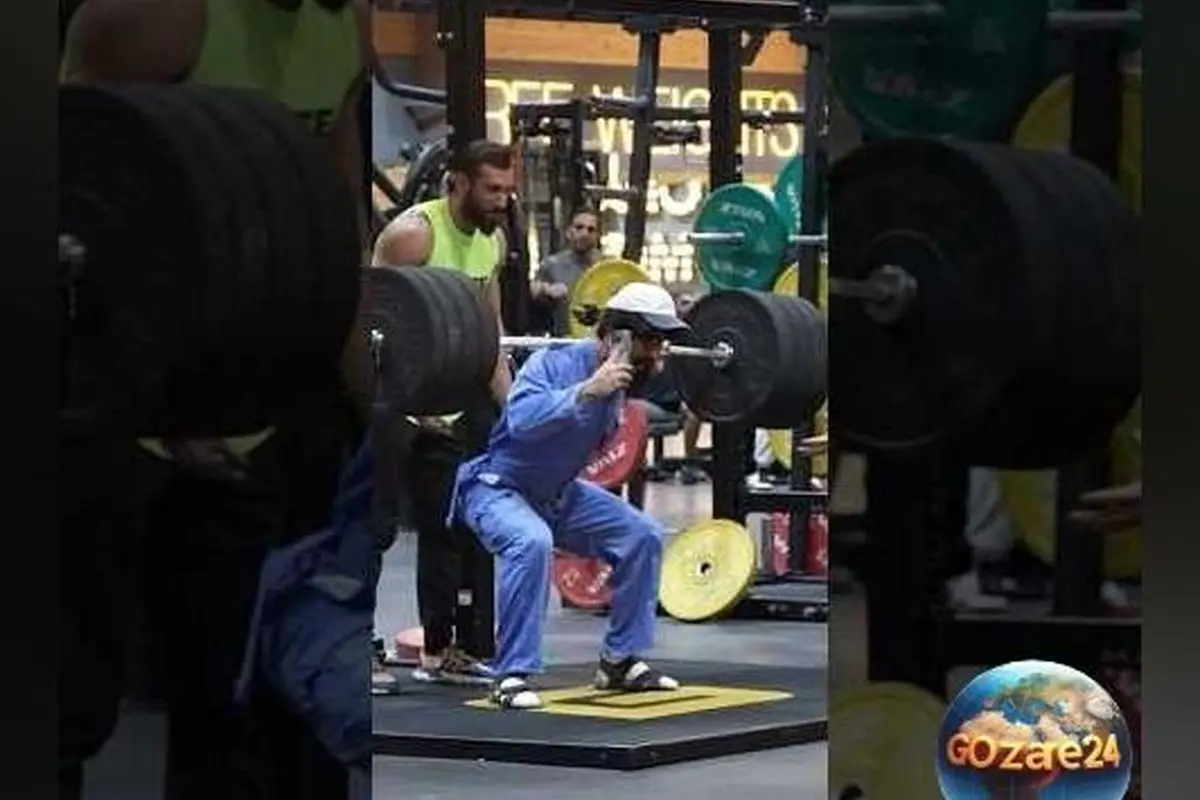 شوخی جذاب با بدنسازان در باشگاه توسط مرد ریزجثه؛ ویدیو حیرت‌انگیز قدرت‌نمایی جکی در فضای مجازی