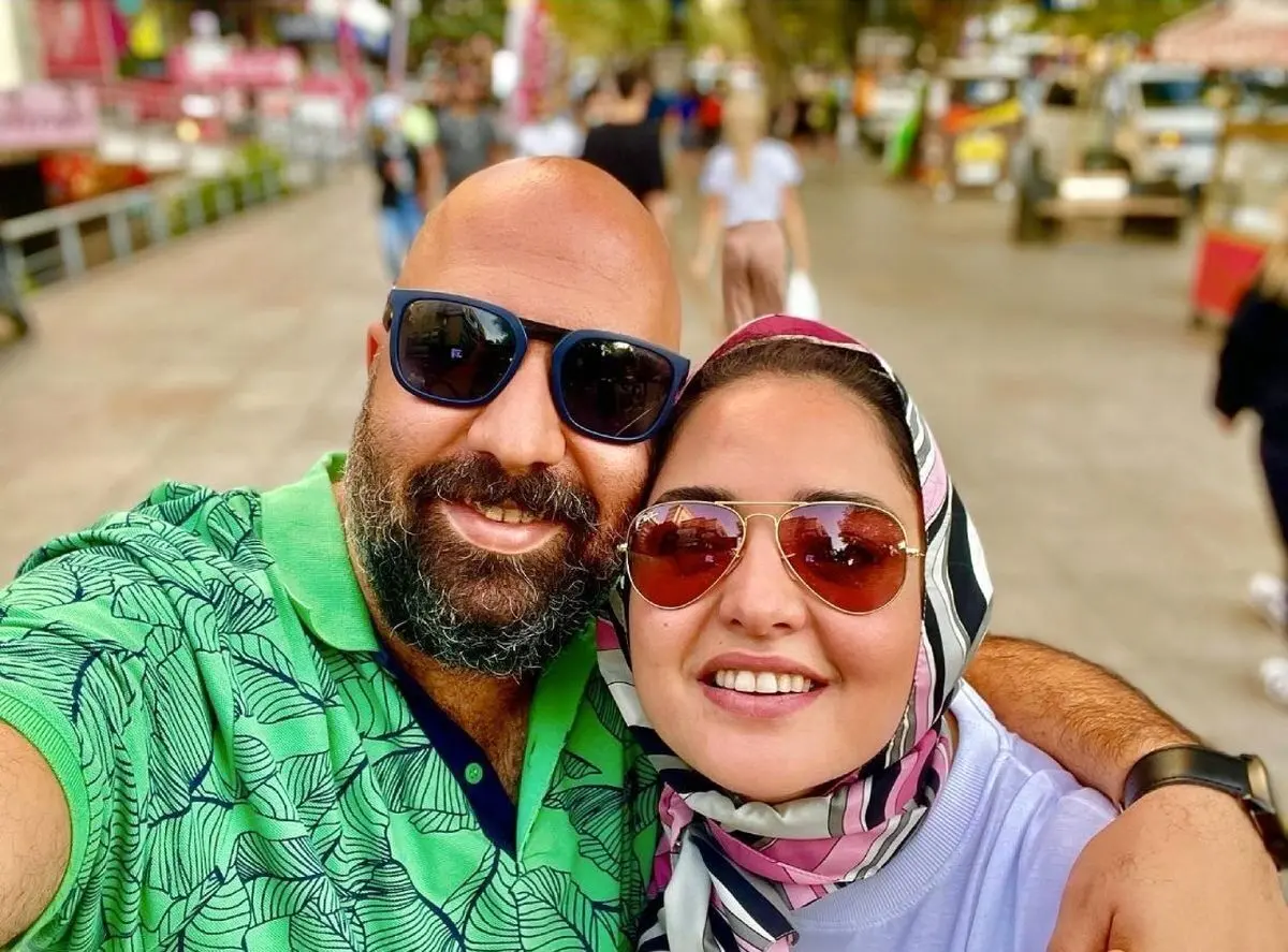 تیپ و استایل جذاب نرگس محمدی و همسرش در سفر به استانبول + عکس‌های خصوصی