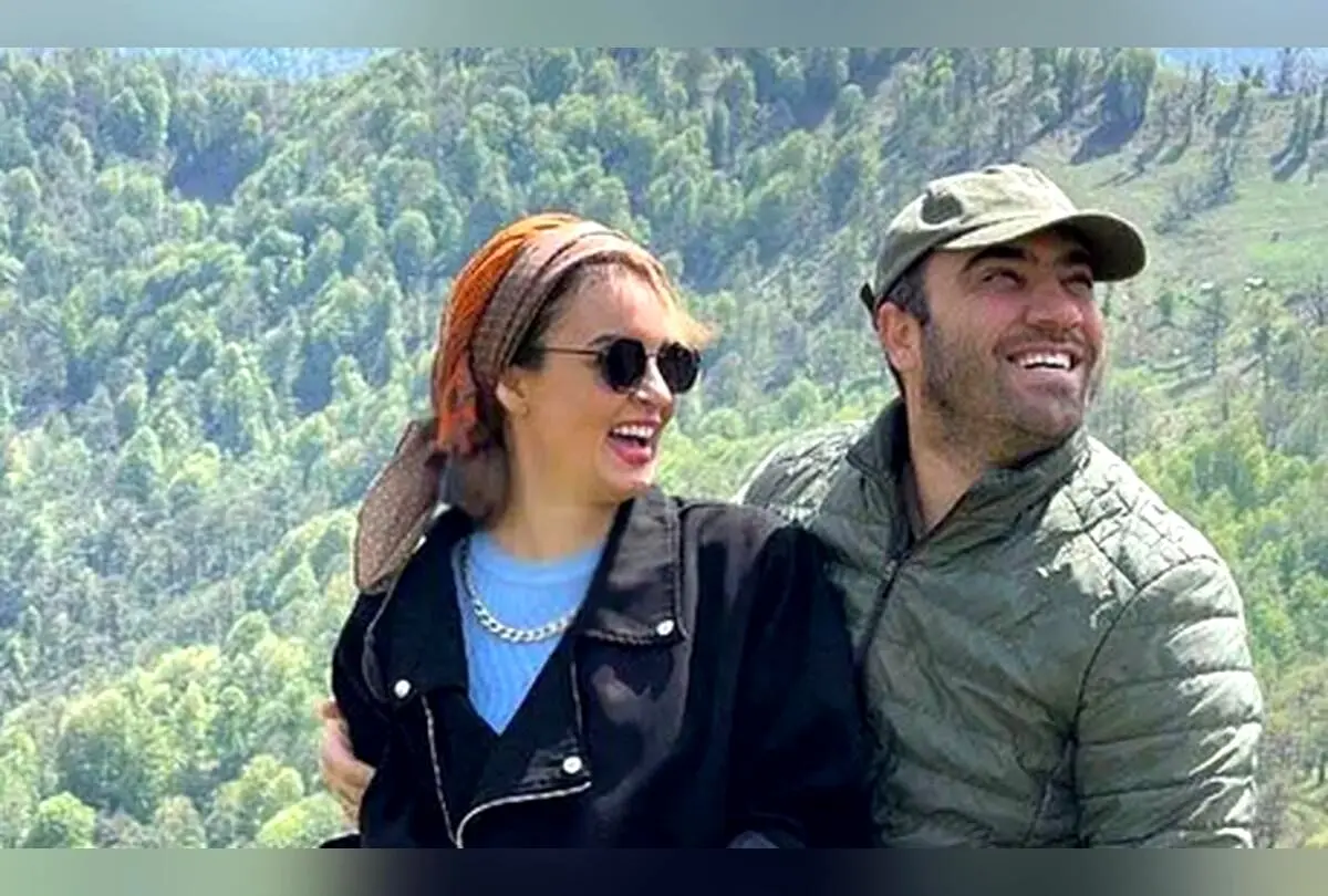 نیلوفر پارسا بازیگر «آوای باران» با عکس عاشقانه از همسرش در فضای مجازی خبرساز شد