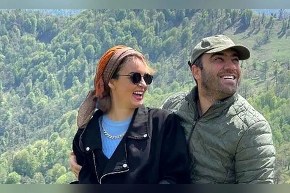 نیلوفر پارسا بازیگر «آوای باران» با عکس عاشقانه از همسرش در فضای مجازی خبرساز شد