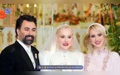 استایل متفاوت هنرمندان در مراسم عروسی آرام جعفری و بابک انصاری + تصاویر جذاب