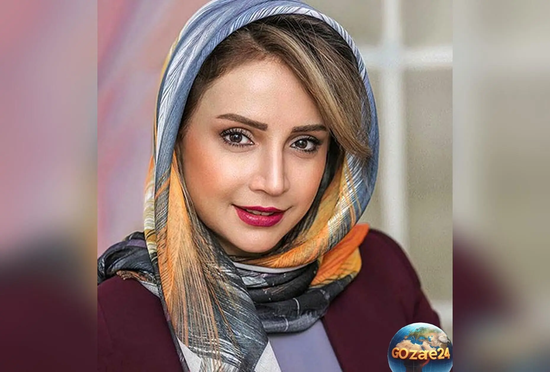 استایل پاییزی شبنم قلی‌خانی با دوتیکه رنگی و شیک؛ عکس جدید و استایل باوقار خانومانه