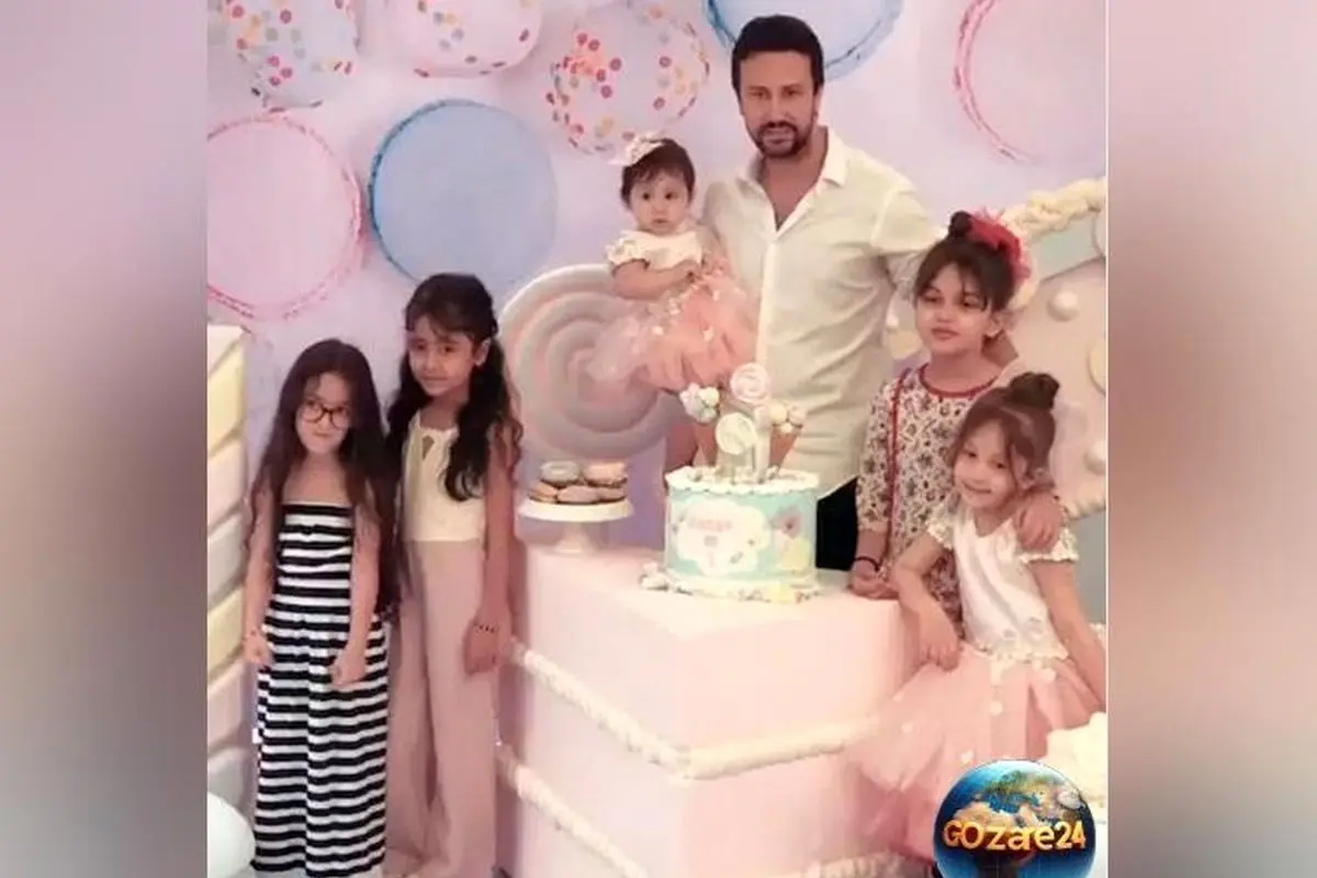 عکس‌های جشن تولد 7 سالگی نبات استخری با دیزاین خرسی و میز مفصل توسط سپیده بزمی‌پور همسر شاهرخ استخری