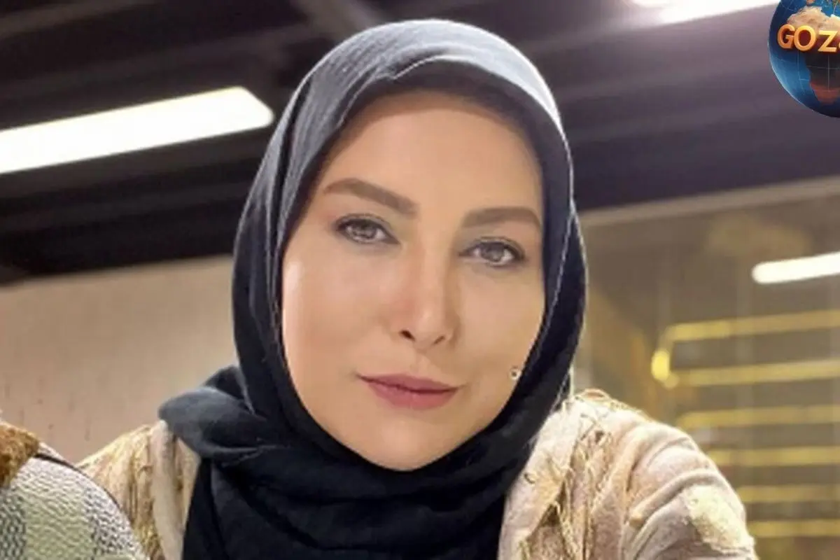 تصویر دختر فریبا نادری بازیگر ستایش با موهای بور و شباهت زیاد به پدرش
