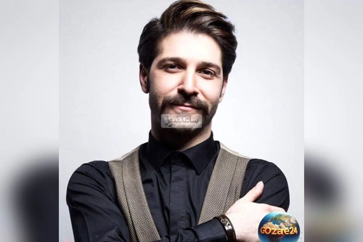 استایل جدید حمید هیراد با پیرهن چارخونه و تیشرت مشکی + عکس جذاب و متفاوت