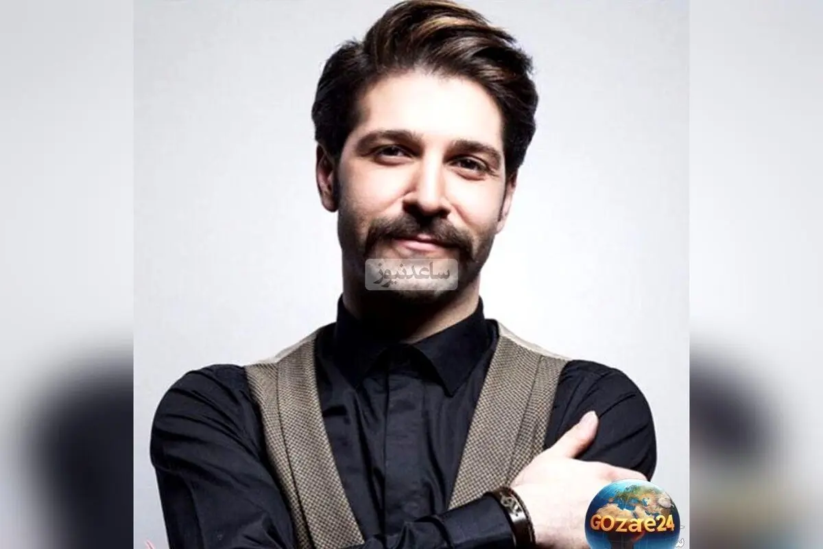 استایل جدید حمید هیراد با پیرهن چارخونه و تیشرت مشکی + عکس جذاب و متفاوت