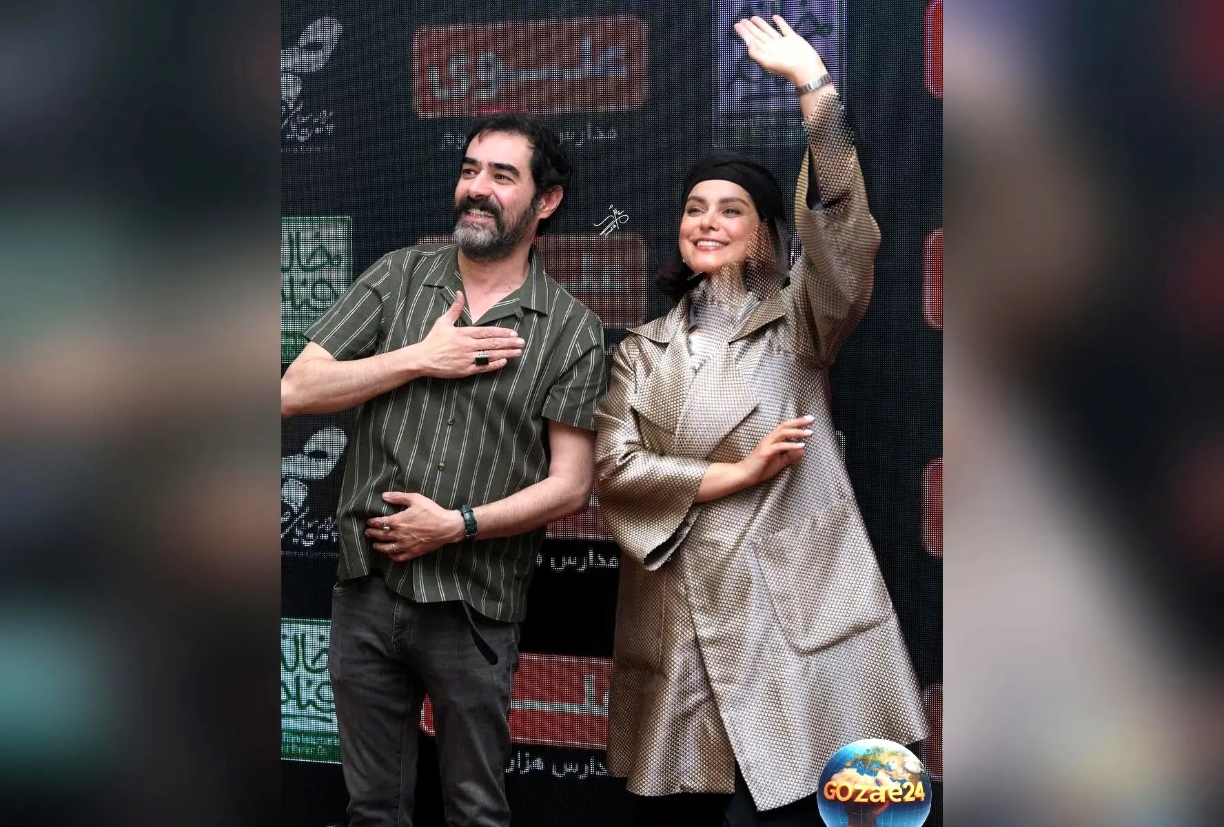 تیپ و استایل بی‌نظیر هنرمندان در اکران مردمی فیلم «رها»: درخشش شهاب حسینی و غزل شاکری در شب ویژه