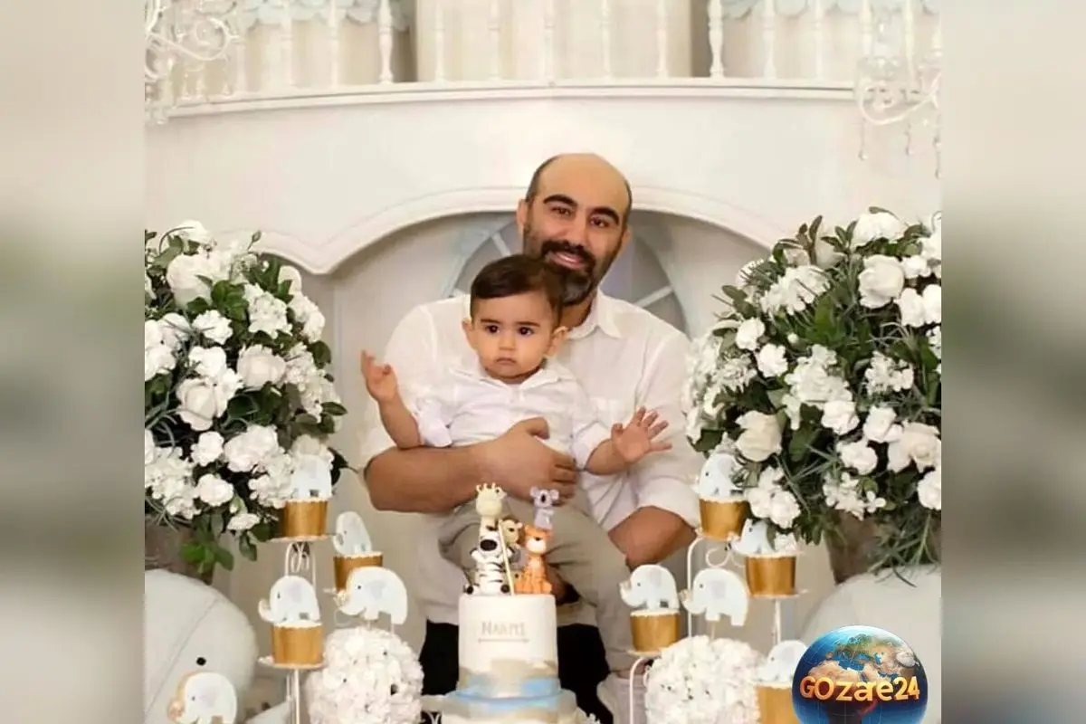 پسر محسن تنابنده با پیراهن استقلال در جشن تولد پدرام کریمی؛ نشان عشق پدر و پسری به تیم محبوب