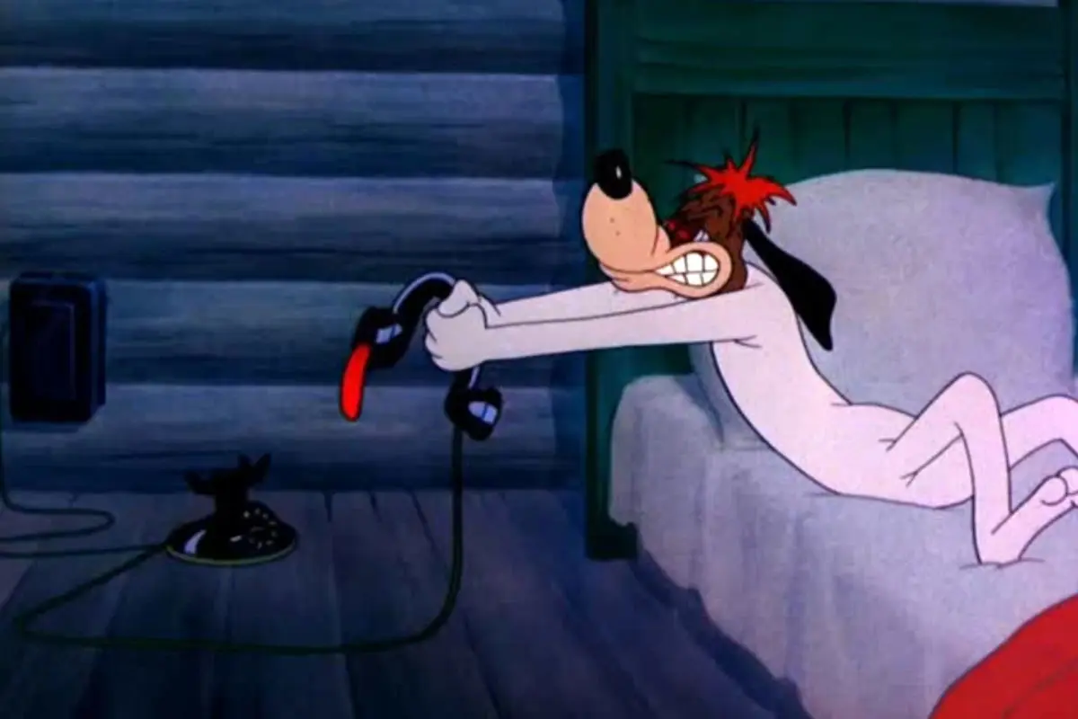 ویدئو و تصاویر کمیاب Doggone Tired (1949) از Tex Avery