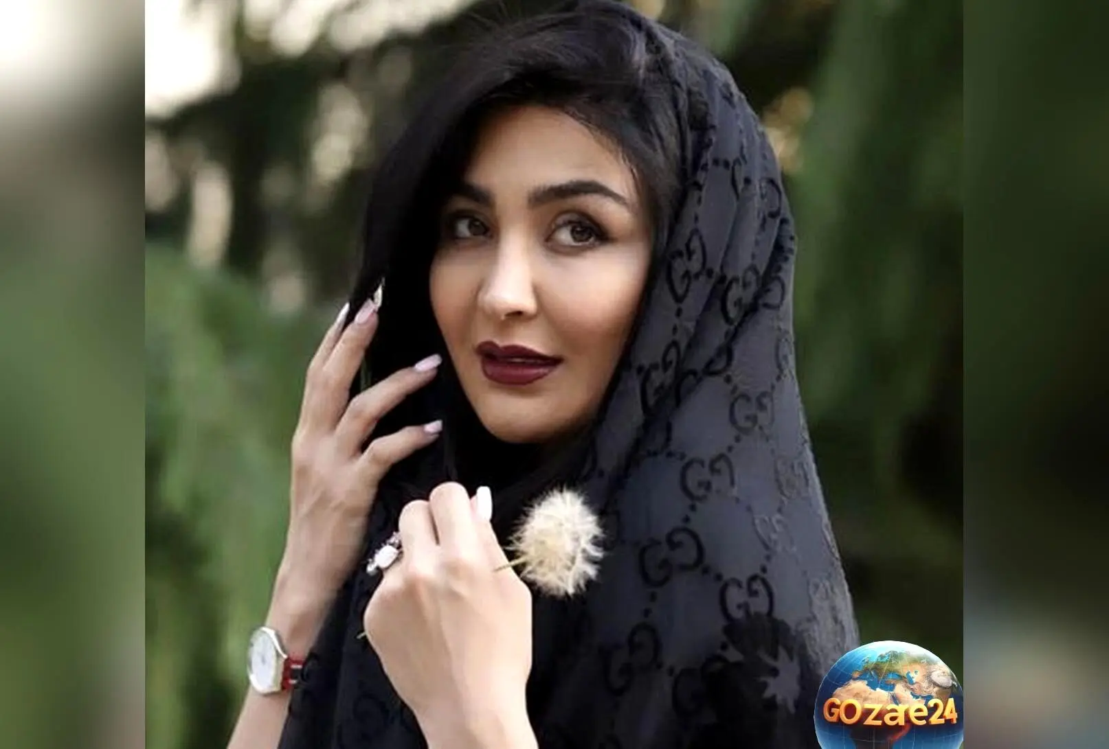 خیابان‌گردی پاییزی مریم معصومی در استانبول با استایل مونوکروم و پیام مهربانی