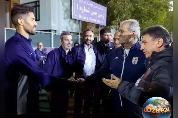 پزشکیان در تمرین تیم ملی فوتبال درخشید؛ غافلگیری قلعه‌نویی و علاقه‌مندی رئیس‌جمهور به فوتبال