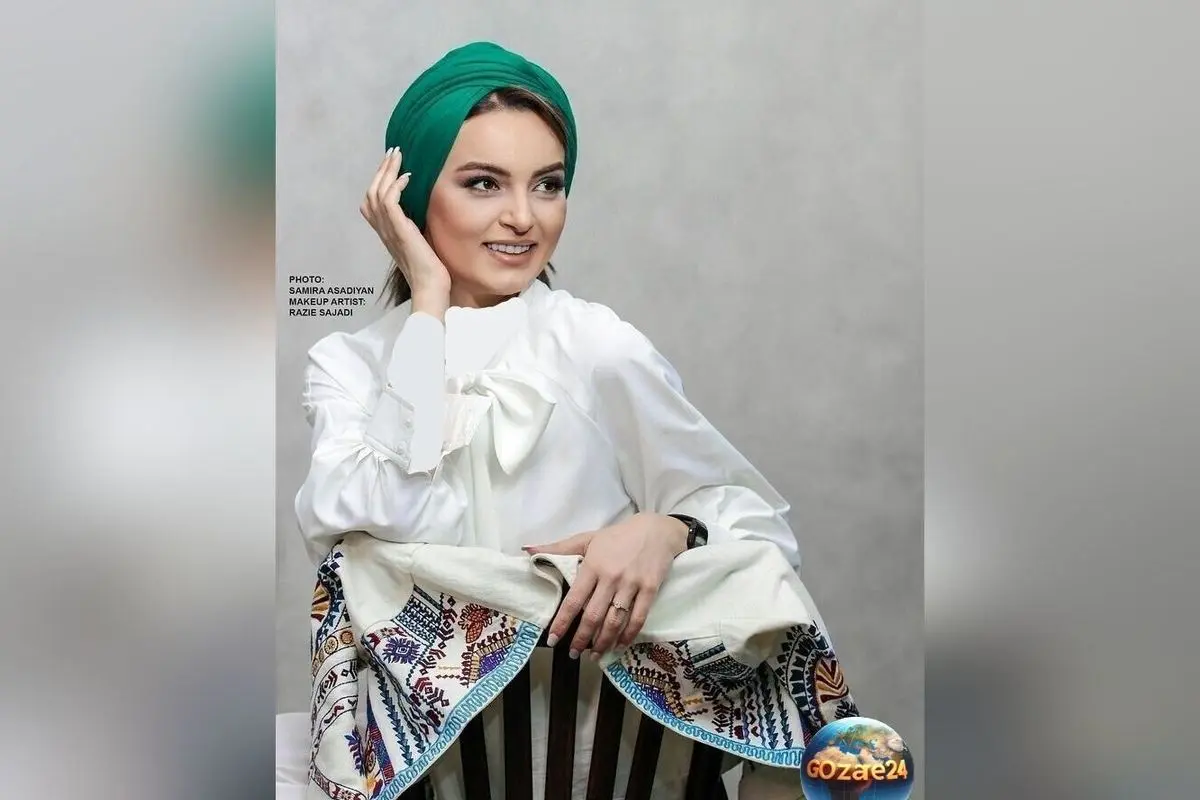 نیلوفر پارسا در لباس چارلی چاپلین؛ تغییر چهره و تصاویر جدید از بازیگر «آوای باران» در دوران بارداری