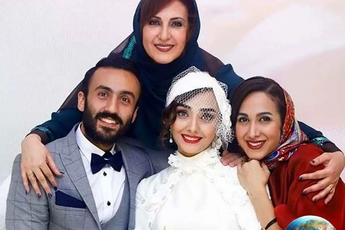 عروس چشم آبی فاطمه گودرزی و دکور خاص اتاق خواب دریا مرادی دشت + عکس