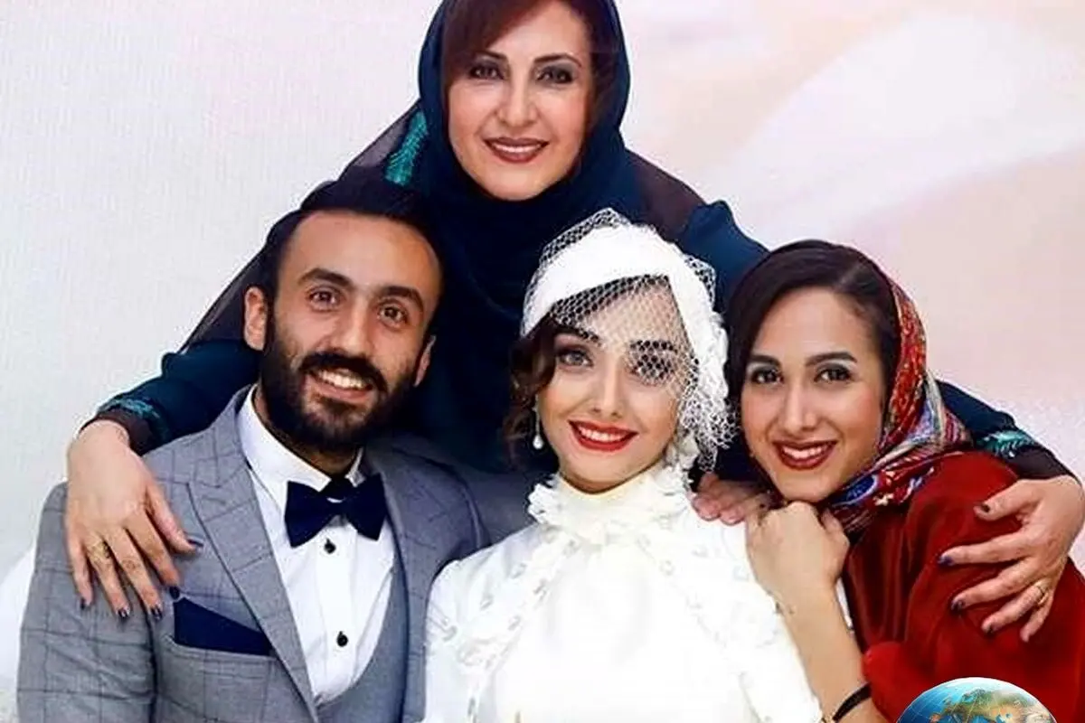 عروس چشم آبی فاطمه گودرزی و دکور خاص اتاق خواب دریا مرادی دشت + عکس