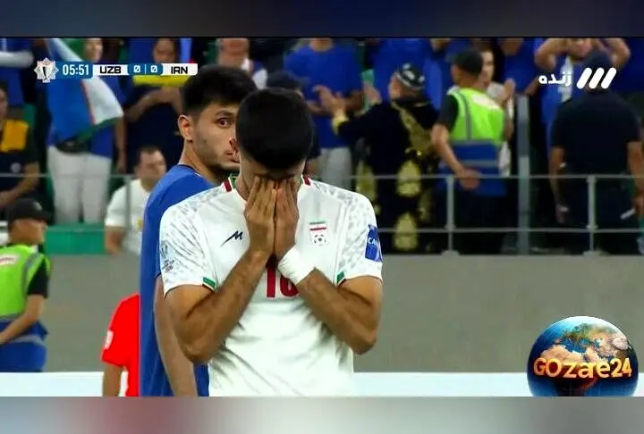 اخراج سریع آریا یوسفی در بازی تیم ملی فوتبال ایران؛ ستاره جوان در ۵ دقیقه زمین را ترک کرد! + فیلم و جزئیات