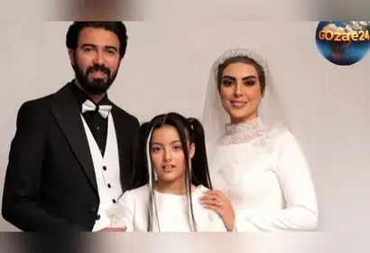 عکس‌های جشن سالگرد ازدواج نیلوفر شهیدی و دیدار با دخترخوانده جدید خانواده