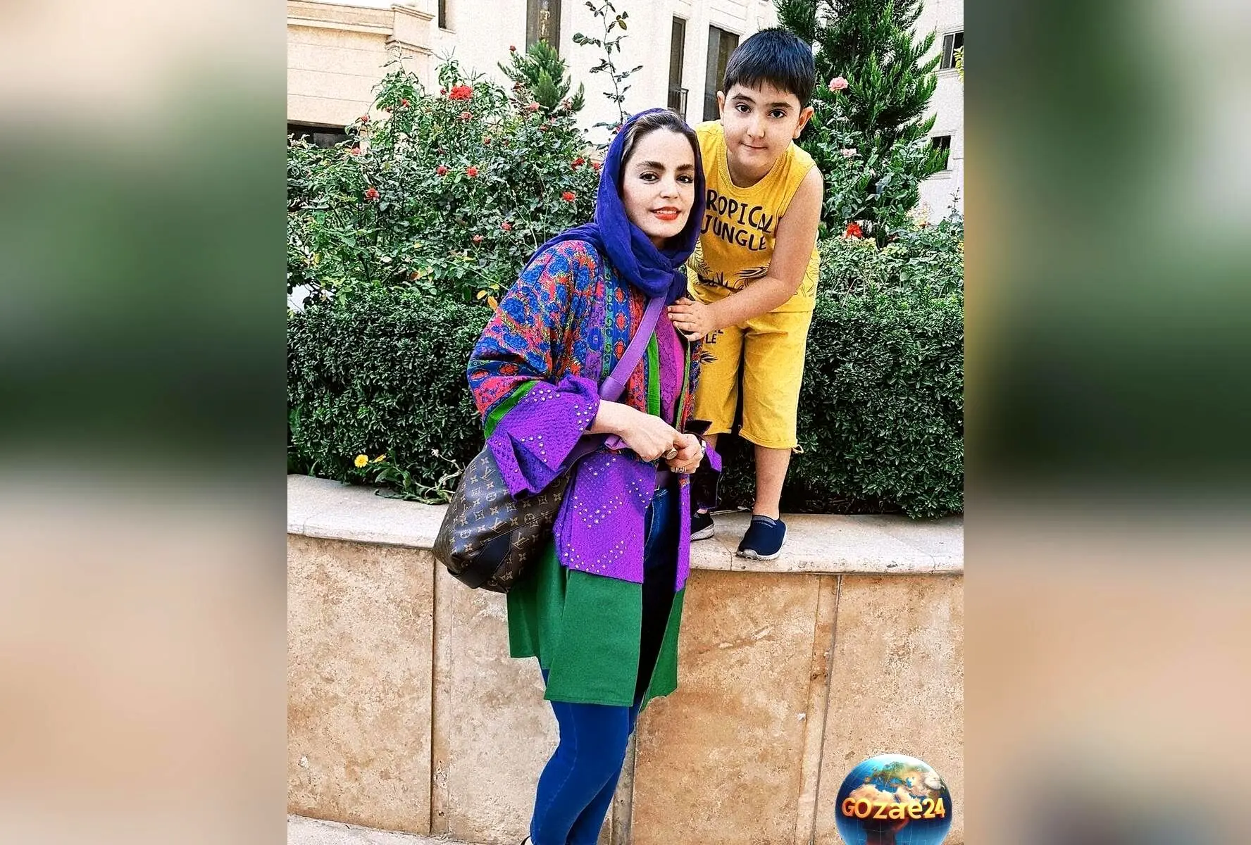 تصاویر جدید سلفی شیک و لاکچری سپیده خداوردی و سانیار در آسانسور: استایل‌های خاص و جذاب!