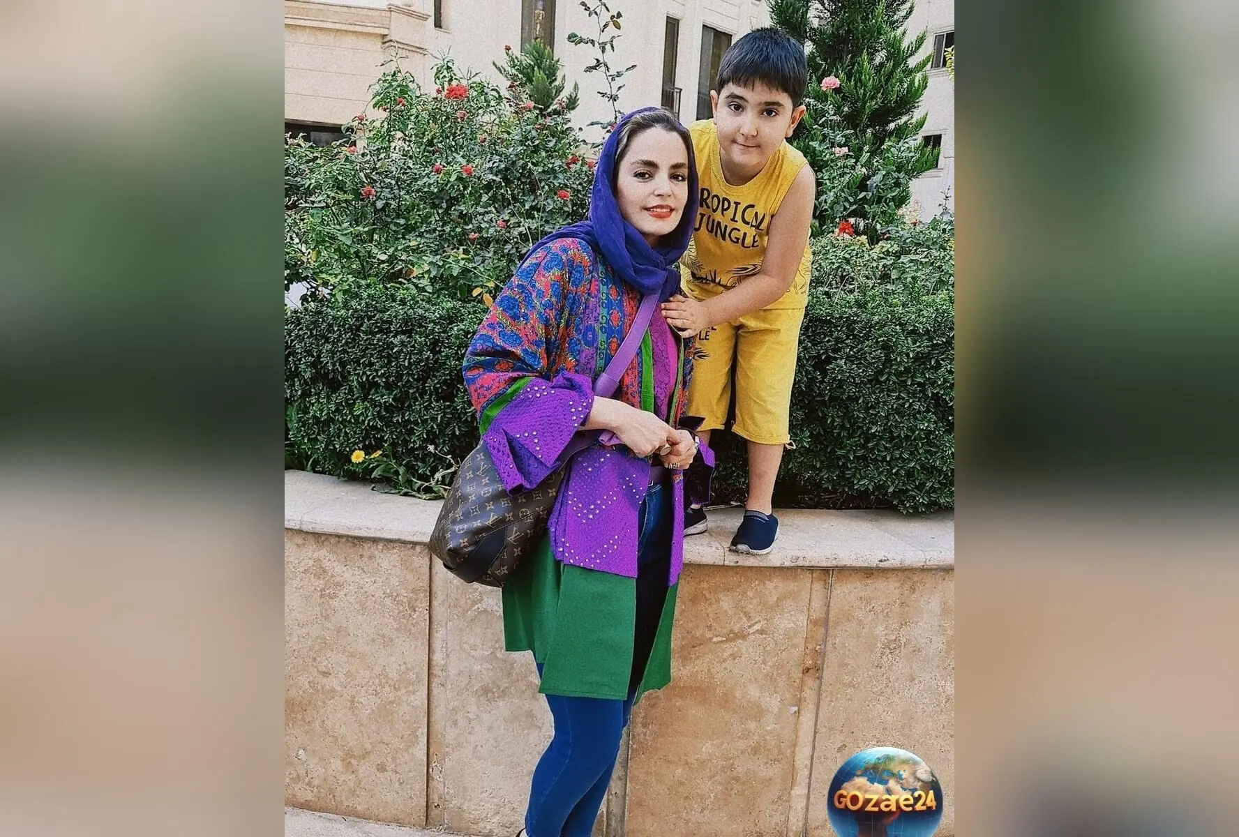 تصاویر جدید سلفی شیک و لاکچری سپیده خداوردی و سانیار در آسانسور: استایل‌های خاص و جذاب!