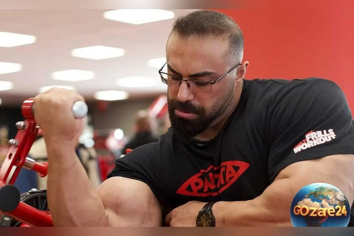 بهروز تابانی قهرمان جهان در پرورش اندام و سازنده بشقاب رژیمی سالم و خوشمزه