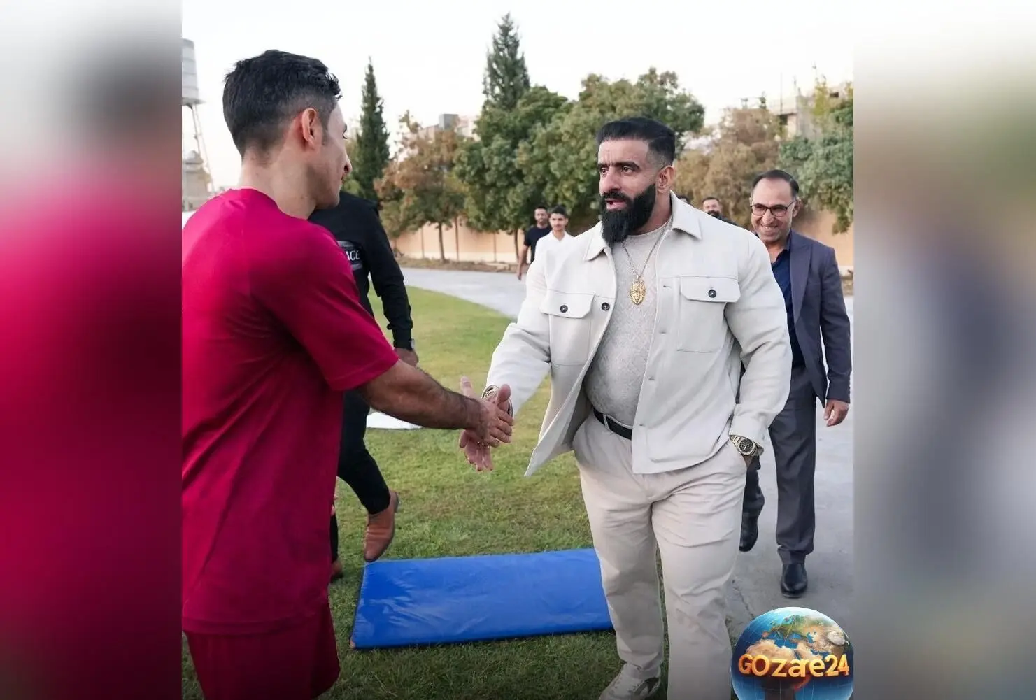 هادی چوپان: عاشق ایران و فجرسپاسی است و در تمرین تیم محبوبش حضور پیدا کرد