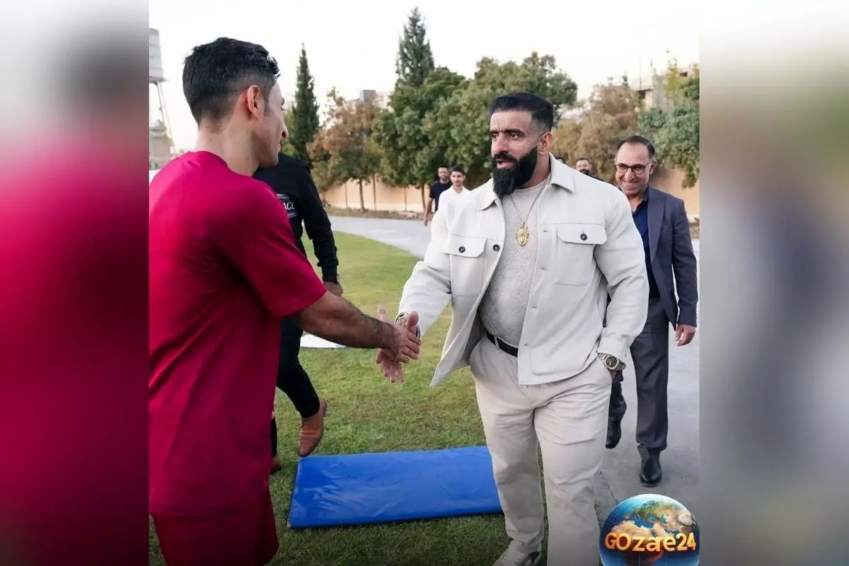 هادی چوپان: عاشق ایران و فجرسپاسی است و در تمرین تیم محبوبش حضور پیدا کرد