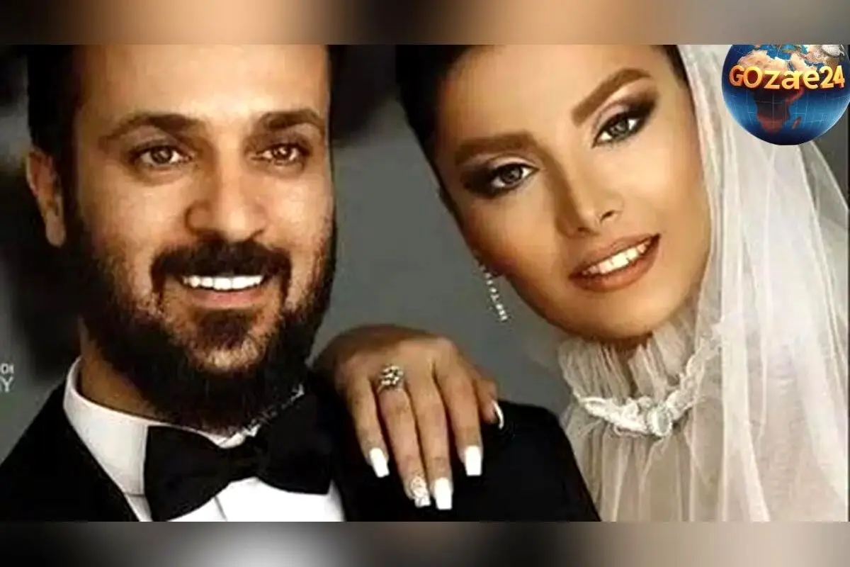 عکس دیدنی از احمد مهرانفر و همسرش مونا فائزپور در مراسم اکران فیلم «خجالت نکش» سال ۱۳۹۷