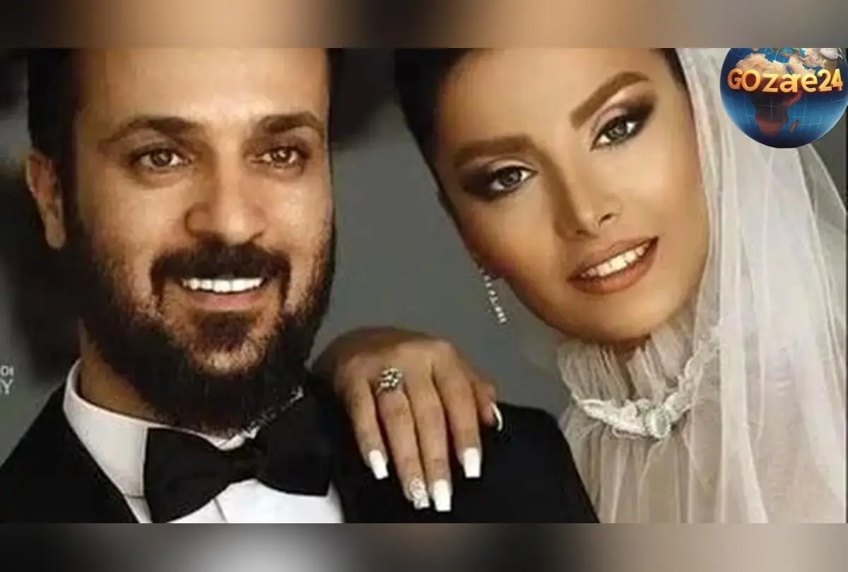 عکس دیدنی از احمد مهرانفر و همسرش مونا فائزپور در مراسم اکران فیلم «خجالت نکش» سال ۱۳۹۷
