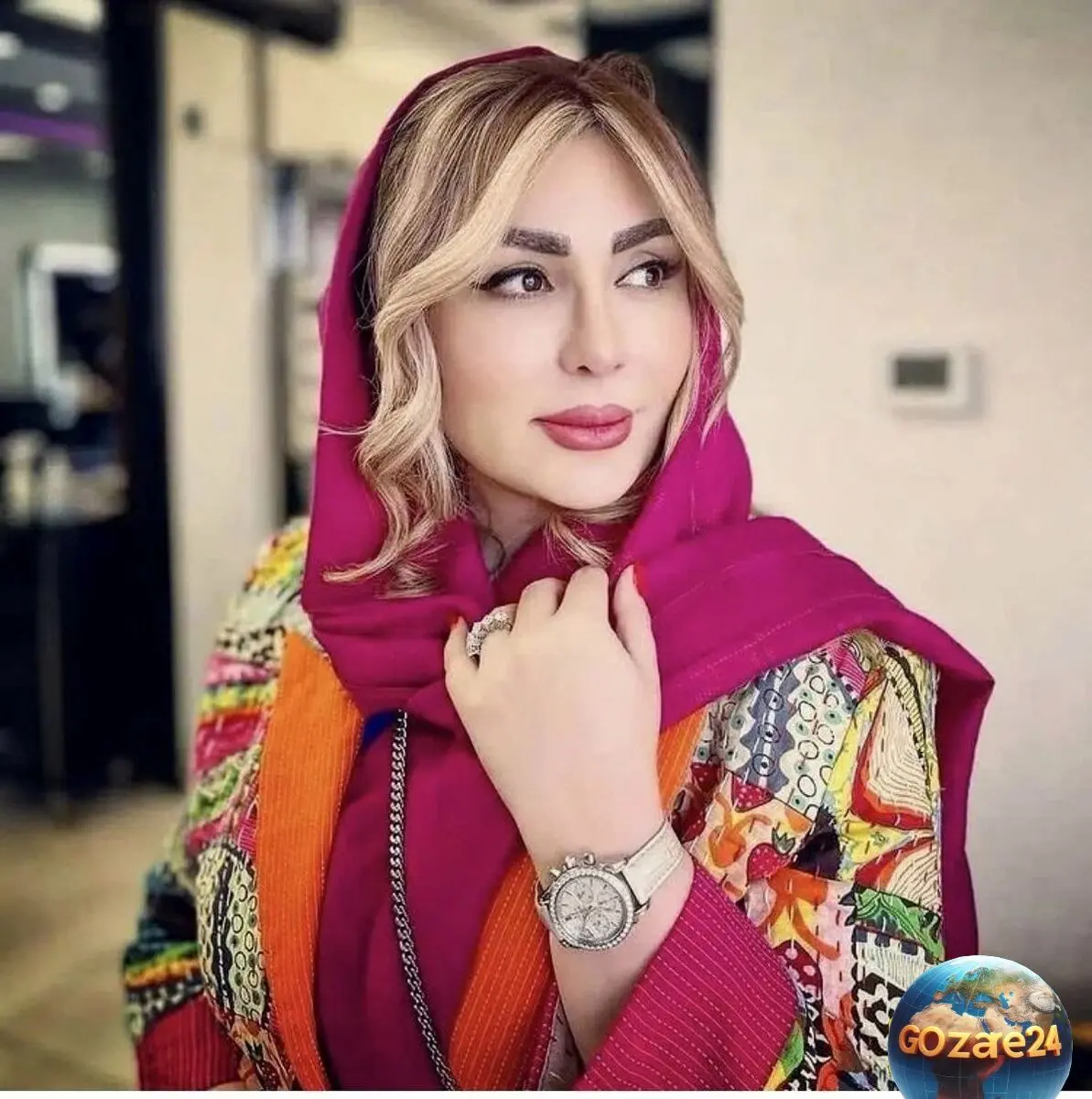 نیوشا ضیغمی با انتشار عکس لو رفته از پزشک زیبایی خود، راز جدید زیبایی‌اش را فاش کرد