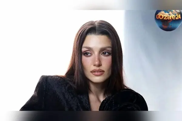 هانده ارچل با استایل یلدایی در شب یلدا؛ ستایلی جسورانه و مدرن با کت زرشکی از برند نوکتورن