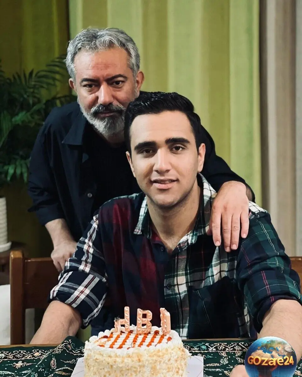 پسر محمدرضا هدایتی با پیام بامزه و عکس جالب، تولد پدرش را تبریک گفت: تغییر نگاه پدر و پسری در روز پدر