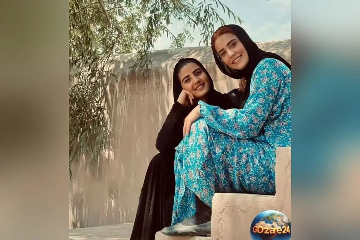 استایل متفاوت شبنم قربانی با شلوار خمره‌ای و وست رنگارنگ در کنار دوستانش + تصاویر جذاب