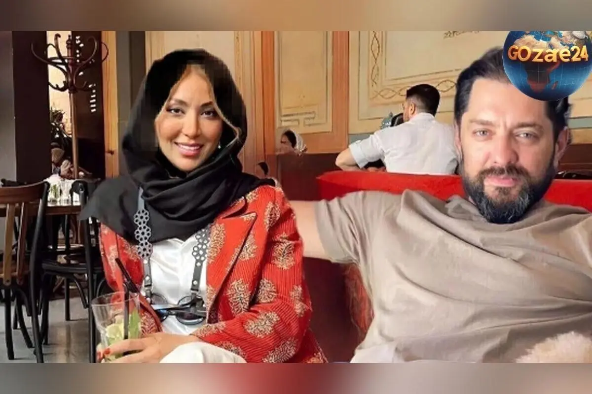 لباسهای شیک و مجلل پسر بهرام رادان و مینا مختاری در اولین مهمانی رسمی