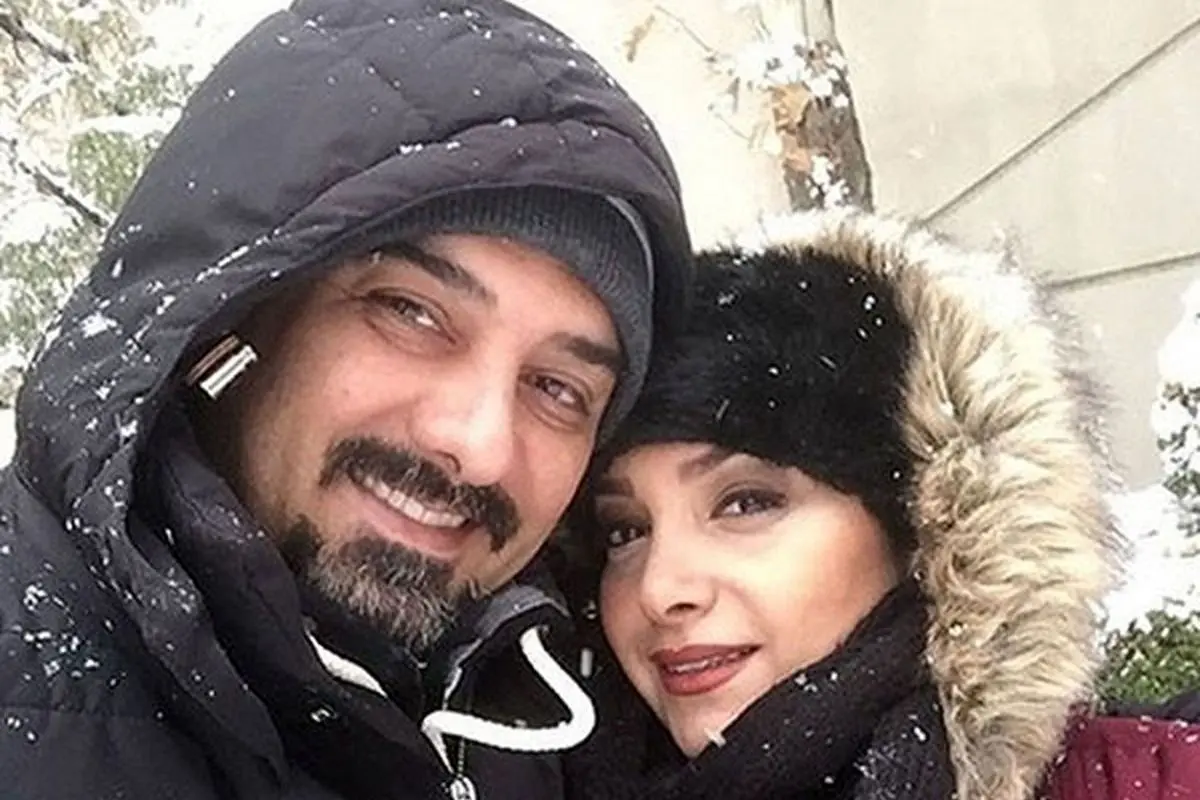 تصویر نادر از برزو ارجمند در کودکی در آغوش پدرش انوشیروان ارجمند؛ لحظهای نوستالژیک از دهه ۵۰