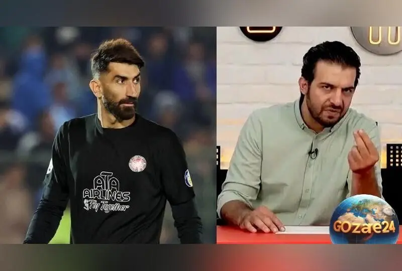 شوخی طنز عبدالله روا درباره درآمد ساعتی بیرانوند در پرسپولیس؛ وقتی خواب هم درآمد دارد!