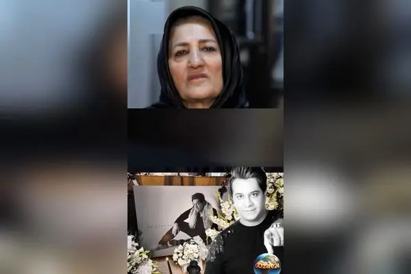 حضور هنرمندان در منزل مادری امید جهان برای عرض تسلیت و چیدمان میز عزا / لحظه‌ای احساسی و تلخ در فضای مجازی