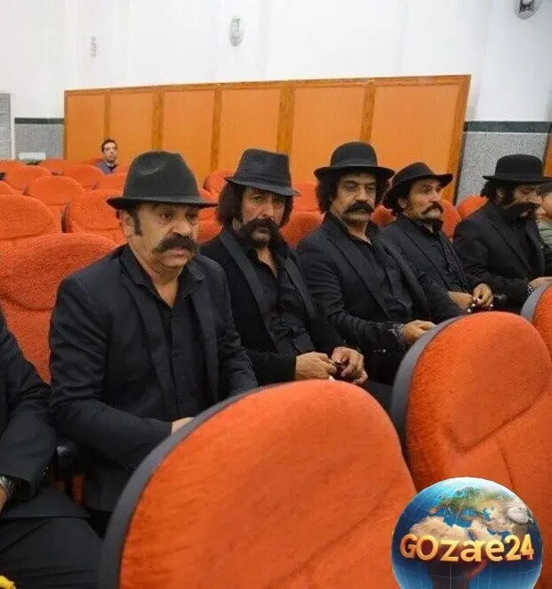 مراسم متفاوت و پرحاشیه ترحیم پدر سیدجواد رضویان در قم با حضور کلاه‌کپ مشکی و لوطی‌ها+عکس