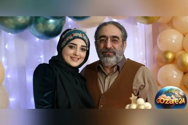 تصاویر مراسم عقد ستاره سادات قطبی با لباس منجق دوزی شده و چادرملی، سلیقه منحصر به فرد خانم مجری