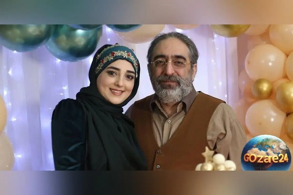 تصاویر مراسم عقد ستاره سادات قطبی با لباس منجق دوزی شده و چادرملی، سلیقه منحصر به فرد خانم مجری