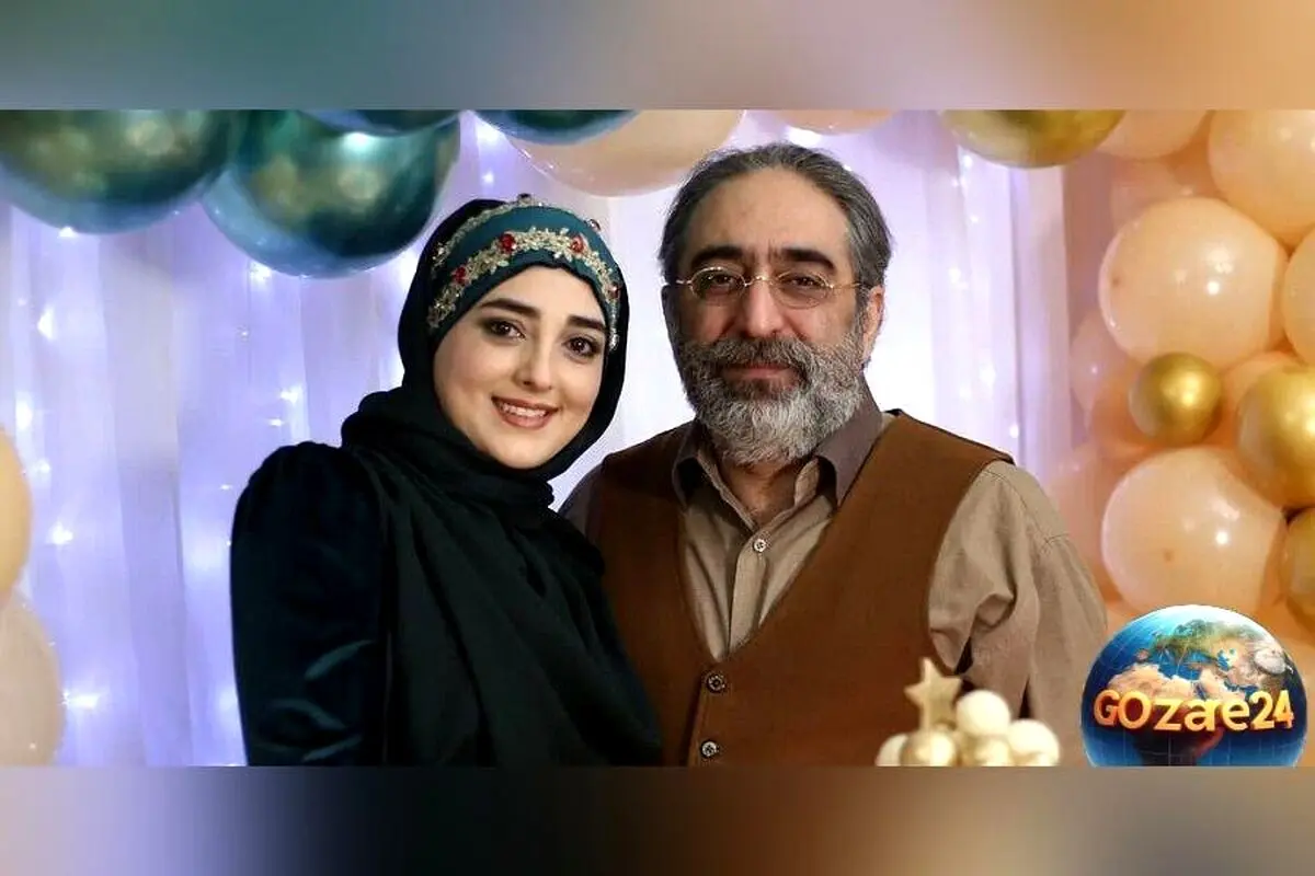 تصاویر مراسم عقد ستاره سادات قطبی با لباس منجق دوزی شده و چادرملی، سلیقه منحصر به فرد خانم مجری