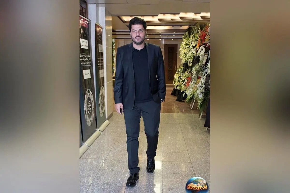 مراسم خاکسپاری پدر سام درخشانی با حضور هنرمندان و لحظات غم‌انگیز و همدردی پژمان بازغی و کامبیز دیرباز