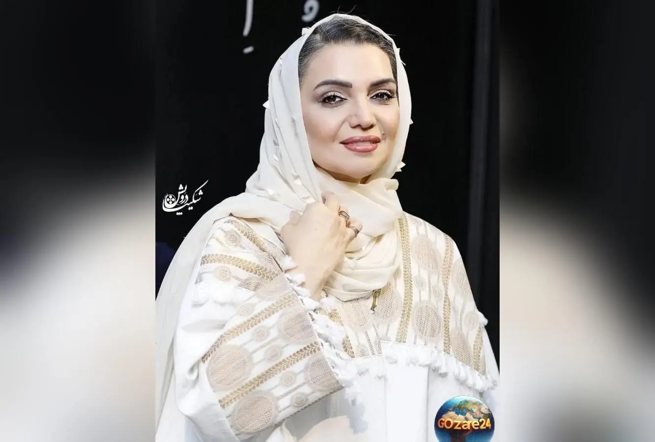 استایل شیک و باکلاس الهام پاوه‌نژاد در ترکیب جذاب قرمز و مشکی + عکس