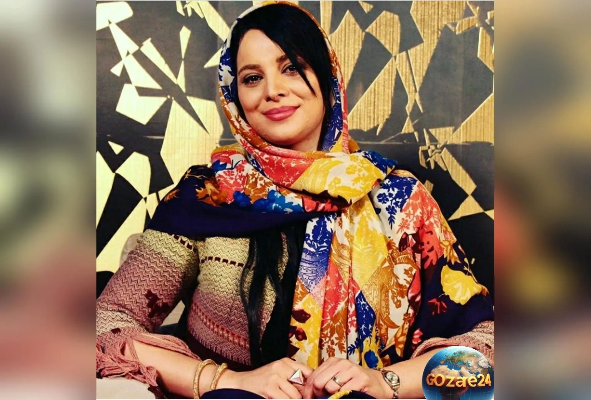 عکس خانوادگی روشنک عجمیان همراه همسر و دخترش در کنار هم| جدیدترین سلفی هنرمند محبوب