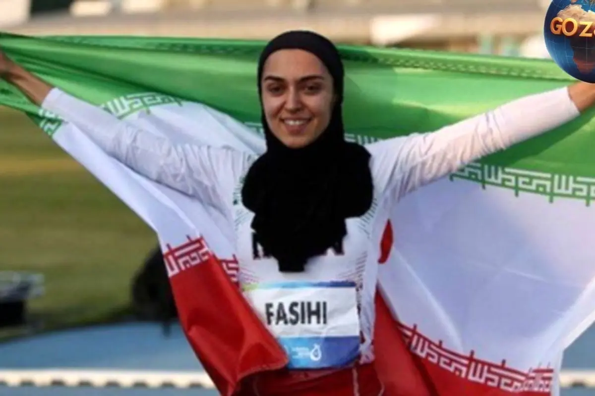 رونمایی از لباس عروس و تاج گل ملکه وار فرزانه فصیحی، دونده قهرمان آسیا در مراسم عقدکنان با دامی خوش‌تیپ