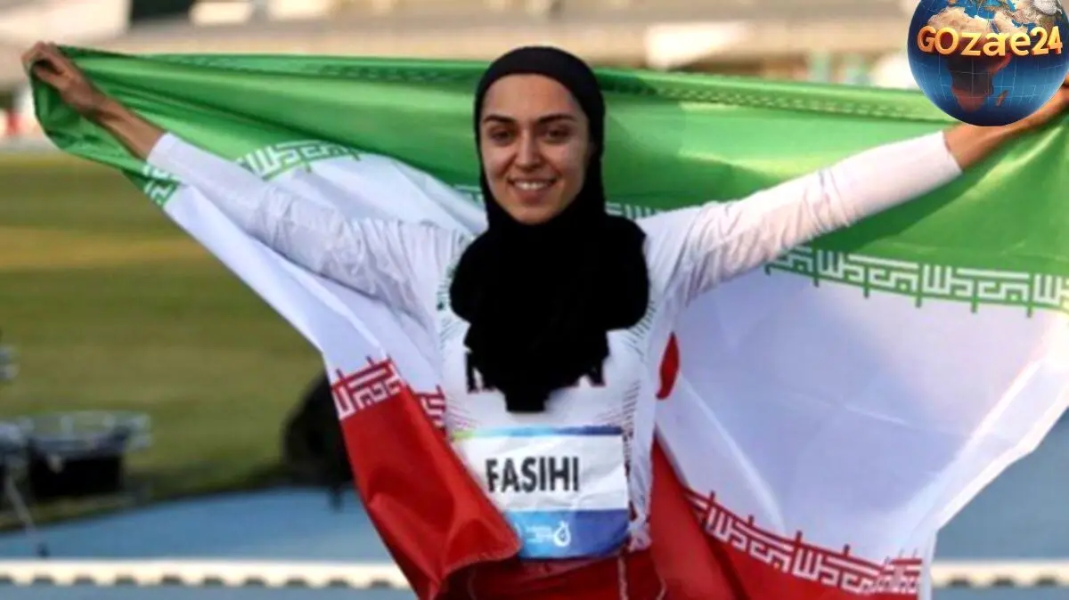 رونمایی از لباس عروس و تاج گل ملکه وار فرزانه فصیحی، دونده قهرمان آسیا در مراسم عقدکنان با دامی خوش‌تیپ